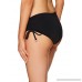 Seafolly Women's Active Ruched Side Hipster Bikini Bottom Swimsuit Active Black B07CBLGG4Z